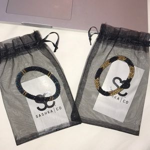 2 Sashka Co bracelets